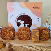 55% OFF - [Box of 4 一盒四粒] Four Yolk Mooncake - 四黄月饼
