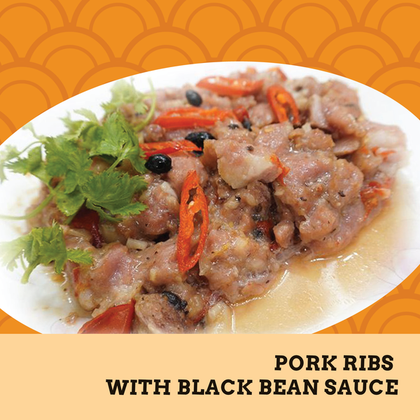 Pork Ribs with Black Bean Sauce 豉汁排骨 (360g)