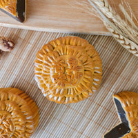 55% OFF - [Box of 4 一盒四粒] Rose Red Bean Mooncake  - 玫瑰红豆沙月饼