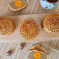 55% OFF - [Box of 4 一盒四粒] White Lotus (Single Yolk) - 单黄白莲蓉月饼